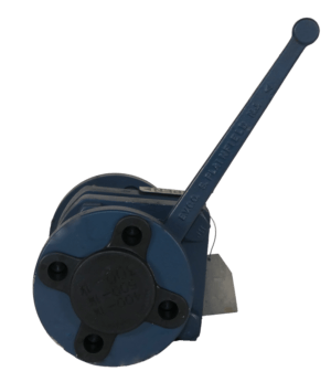 Quick Opening Valve Figure # 4001S(57) Steel Body, Flanged, Straight Lever - 26 lbs