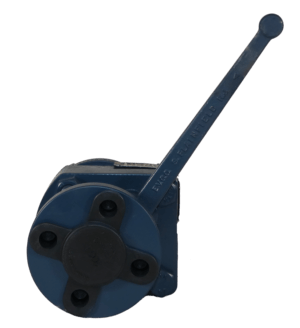 Quick Opening Valve Figure # 4001S(57) Steel Body, Flanged, Straight Lever - 20 lbs