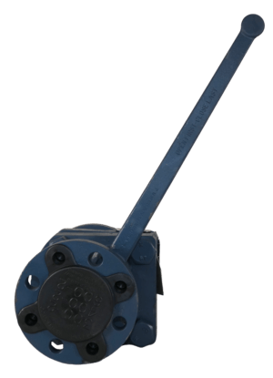 Quick Opening Valve Figure # 4001S(57) Steel Body, Flanged, Straight Lever - 46 lbs