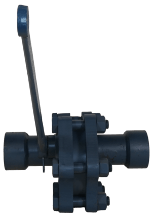 Quick Opening Valve Figure # 4000S(57) Steel Body, Threaded End, Straight Lever