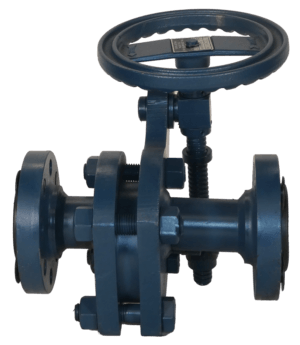 Slow Opening Valve Figure # 4061S(58), Steel Body, Flanged, Wheel Operated
